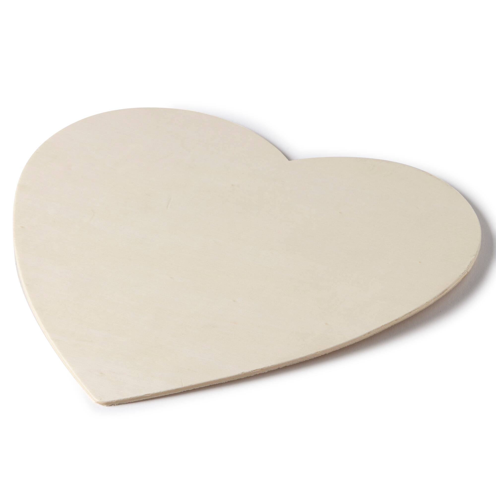 12 Pack: 8.5" Wood Heart by Make Market®